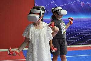 Фотография VR-квеста Арена виртуальной реальности от компании Matrix (Фото 4)